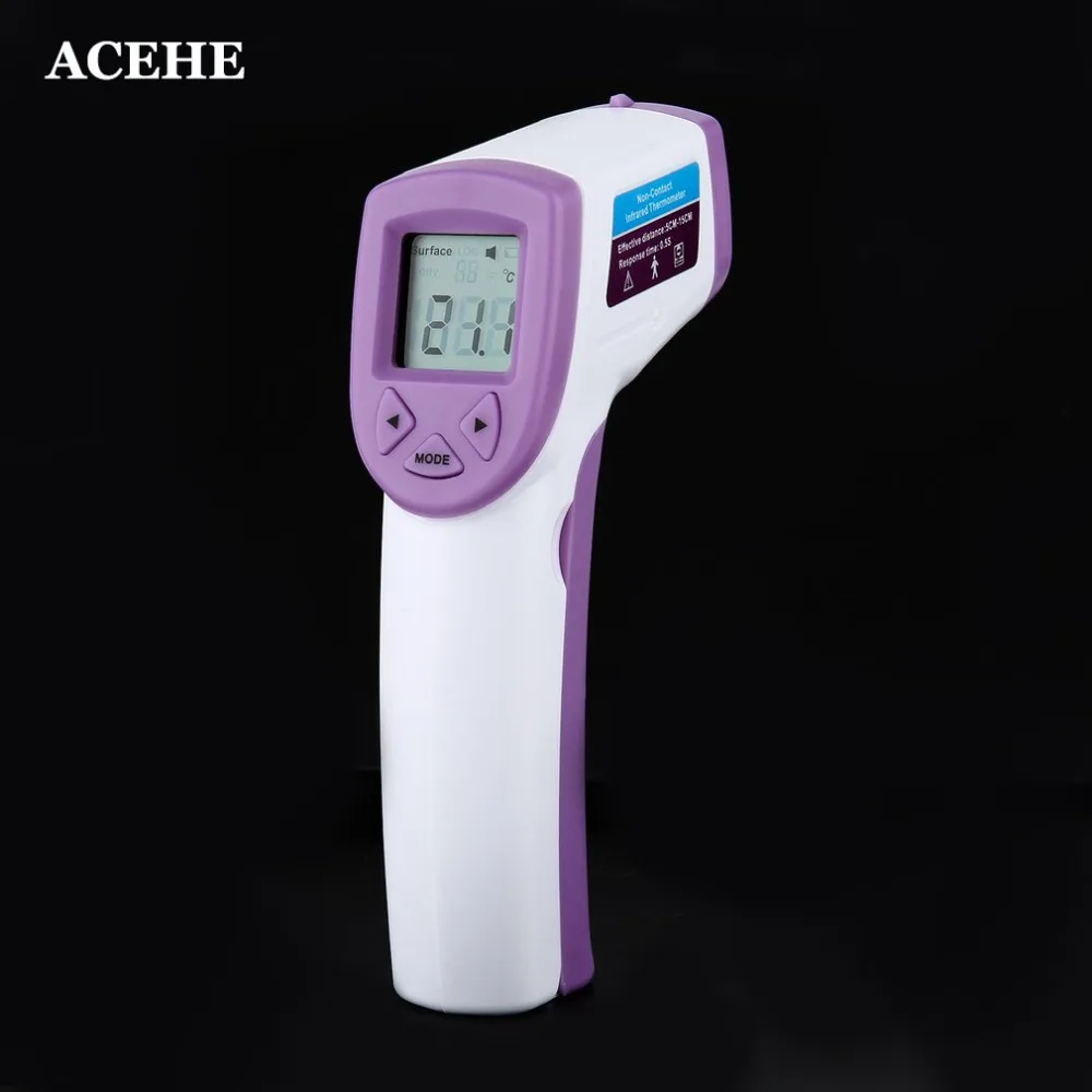 

ACEHE Electronic Baby/Adult Digital Termomete Infrared Forehead Body Thermometer Gun Non-contact Temperature Measurement