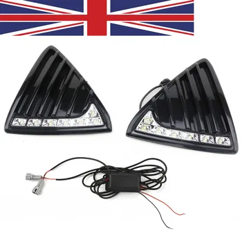 

TAIHONGYU Pair LED DRL Daytime Running Light Fog Head Lamp Fit For Ford Focus 2011 2012 2013 2014 UK Ship