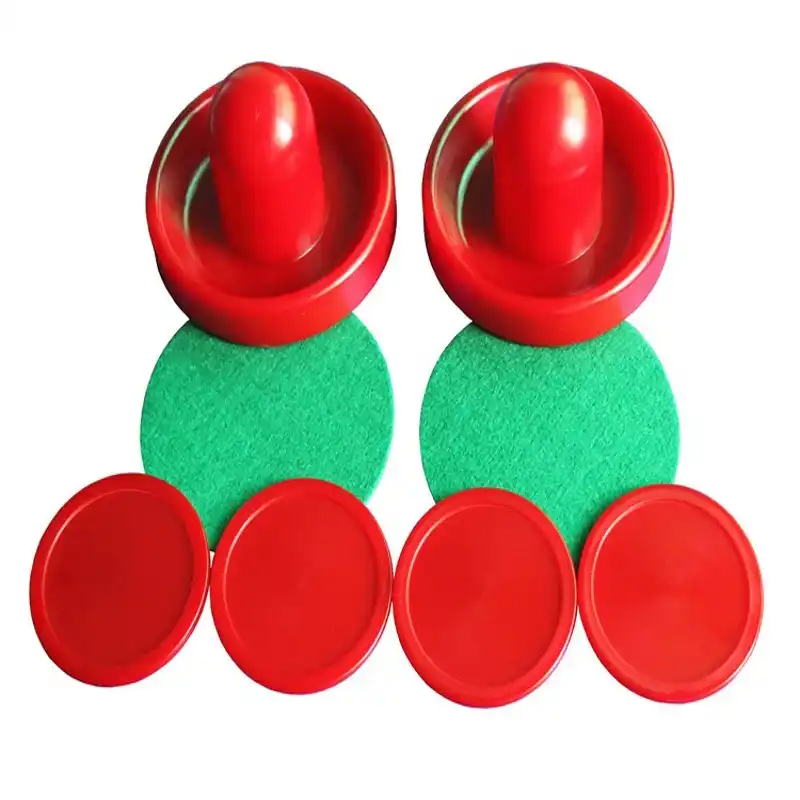 Super Air Hockey Kit 2 Felt Pushes 4 Puckers 10 Extra Stickers 2