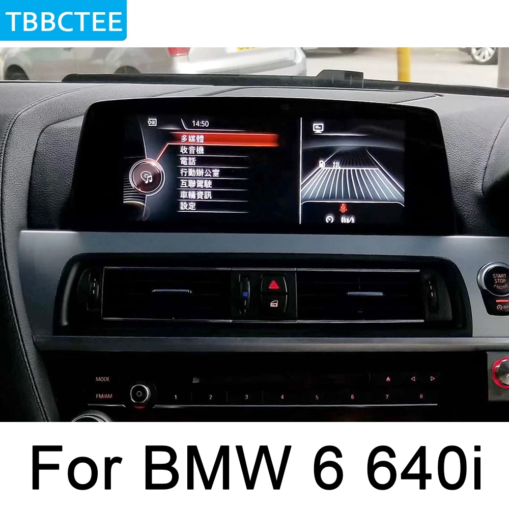 Cheap For BMW 6 640i 650i 640d 2010~2012 CIC Car Multimedia Radio DVD Player Android Auto radio GPS Navigation Map HD Touch Screen 1