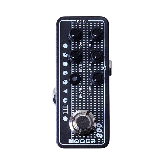 Mooer M008 CAli MK3 эффекты электрогитары педаль шкаф динамиков моделирование высокого усиления крана темп аксессуары для бас-гитары Stompbox