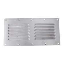 Stainless Steel Boat Louvered Vent Grill Cover Louver Ventilator Ventilation Yacht Grille Marine Boat Air Vent Cover цена Stainless Steel Boat Louvered Vent Grill Cover Louver Ventilator Ventilation Yacht Grille Marine Boat Air Vent Cover цены онлайн
