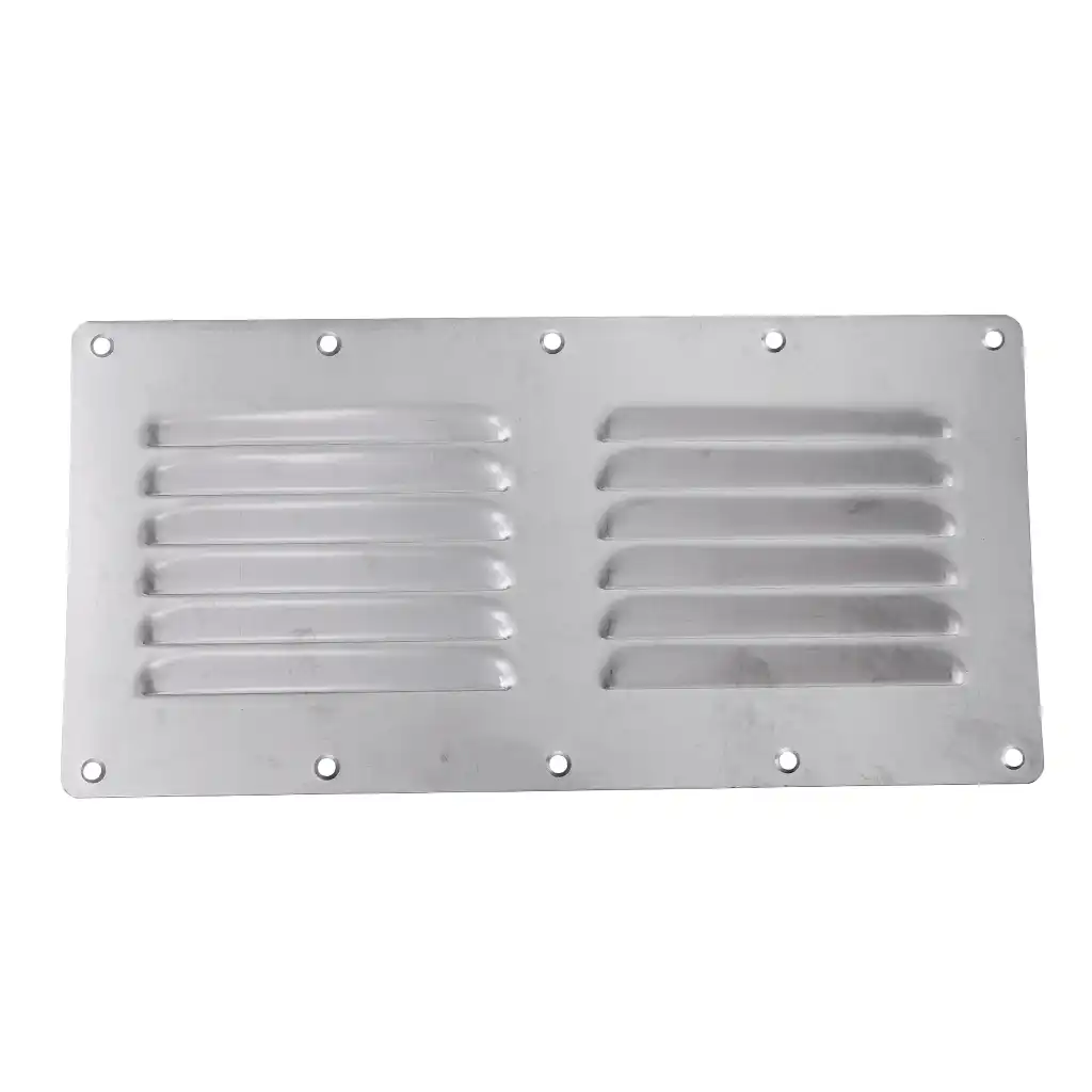 Stainless Steel Boat Louvered Vent Grill Cover Louver Ventilator Ventilation Yacht Grille Marine