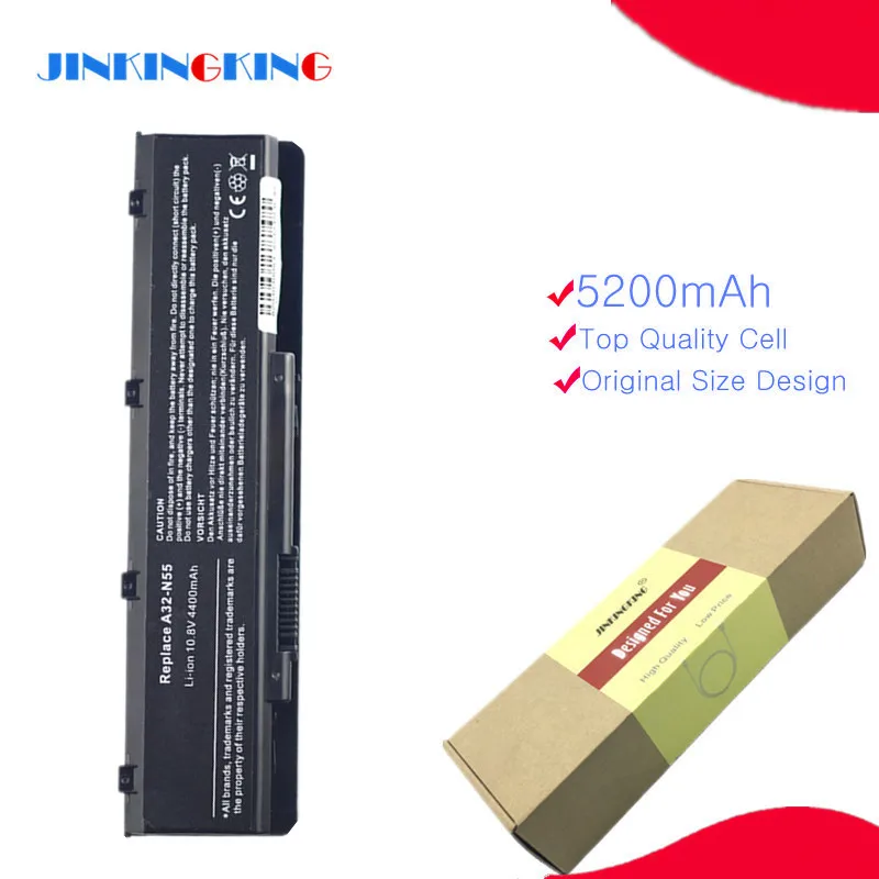 Новый аккумулятор для ноутбука ASUS A32-N55 N45 N45E N45S N45SF N55 N55E N55S N55SF N75 N75E N75S N75SF N75SJ N75SL