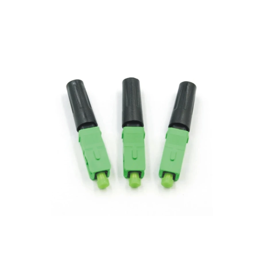 

100pcs Easy operation SC APC Fast Quick Cold Connector For FTTH project