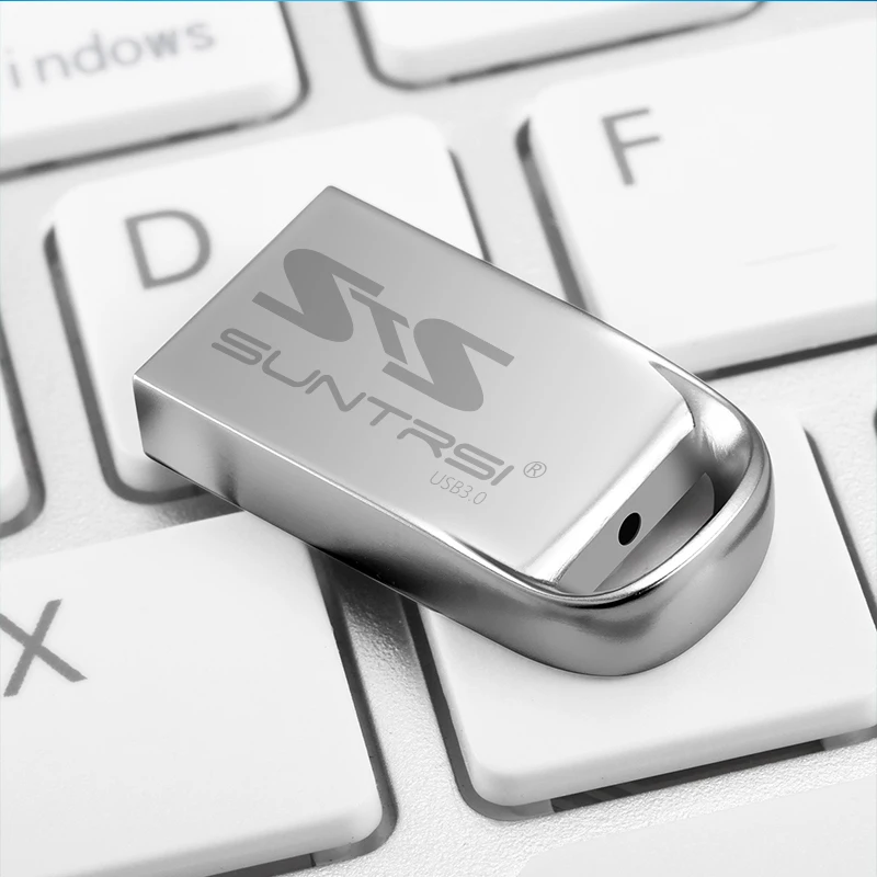 Suntrsi USB Flash Drive 128GB Metal Mini External USB 3.0 Pen drive 64GB 32GB high speed Pendrive 16GB USB Stick Flash Drive