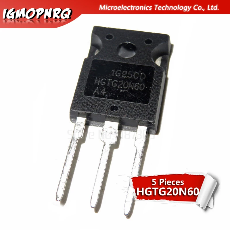 

5pcs HGTG20N60A4D 20N60A4D 20N60 TO-247 IGBT Transistors 600V new original