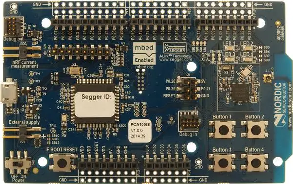 Оригинальные Подлинная nrf51-dk Совет по развитию