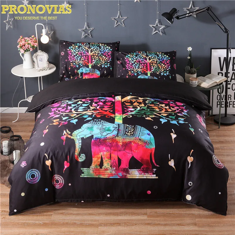 Pronovias гипси Мандала лошадь пододеяльник/doona крышка набор модного постельного