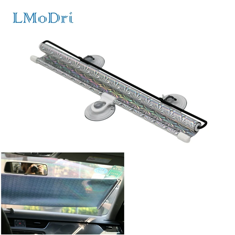 

LMoDri Laser Reflective UV Blocked Car Sun Shades For Windshield Suction Cap Rear Window Cover Sunshade 3 Size Choice