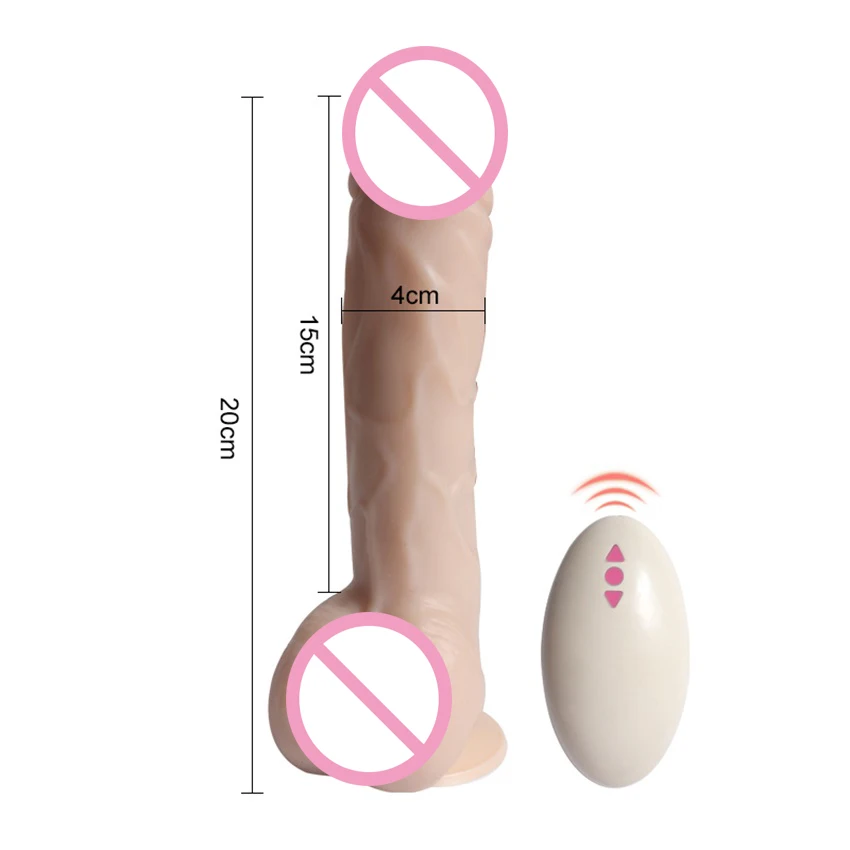 Беспроводной водонепроницаемый реалистичный фаллоимитатор премиум класса