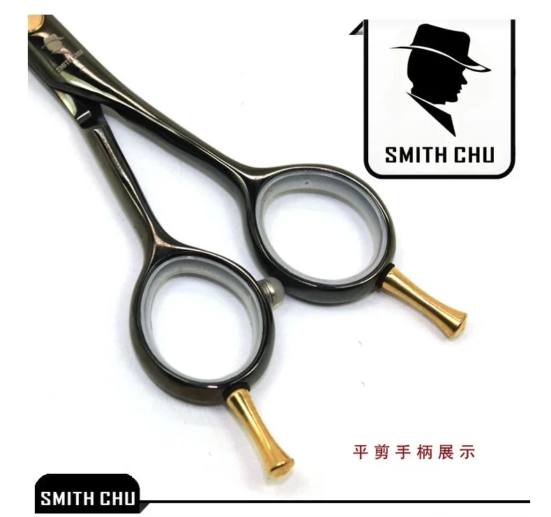 SMITH CHU 440c ножницы для парикмахеров парикмахерские товары титановые Профессиональные Парикмахерские ножницы для стрижки волос