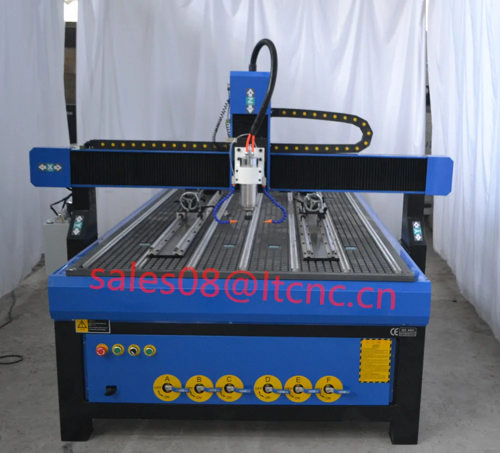 cast iron structure 1224 cnc router engraving cutting machine for sale
