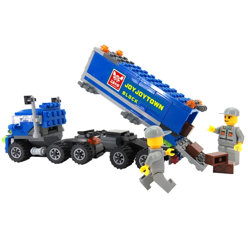 163pcs/set DIY Transport Dumper Truck Legoings Model Building Blocks Kit Toy Children Educational Toys Gift Brinquedos 163pcs/set DIY Transport Dumper Truck Legoings Model Building Blocks Kit Toy Children Educational Toys Gift Brinquedos
