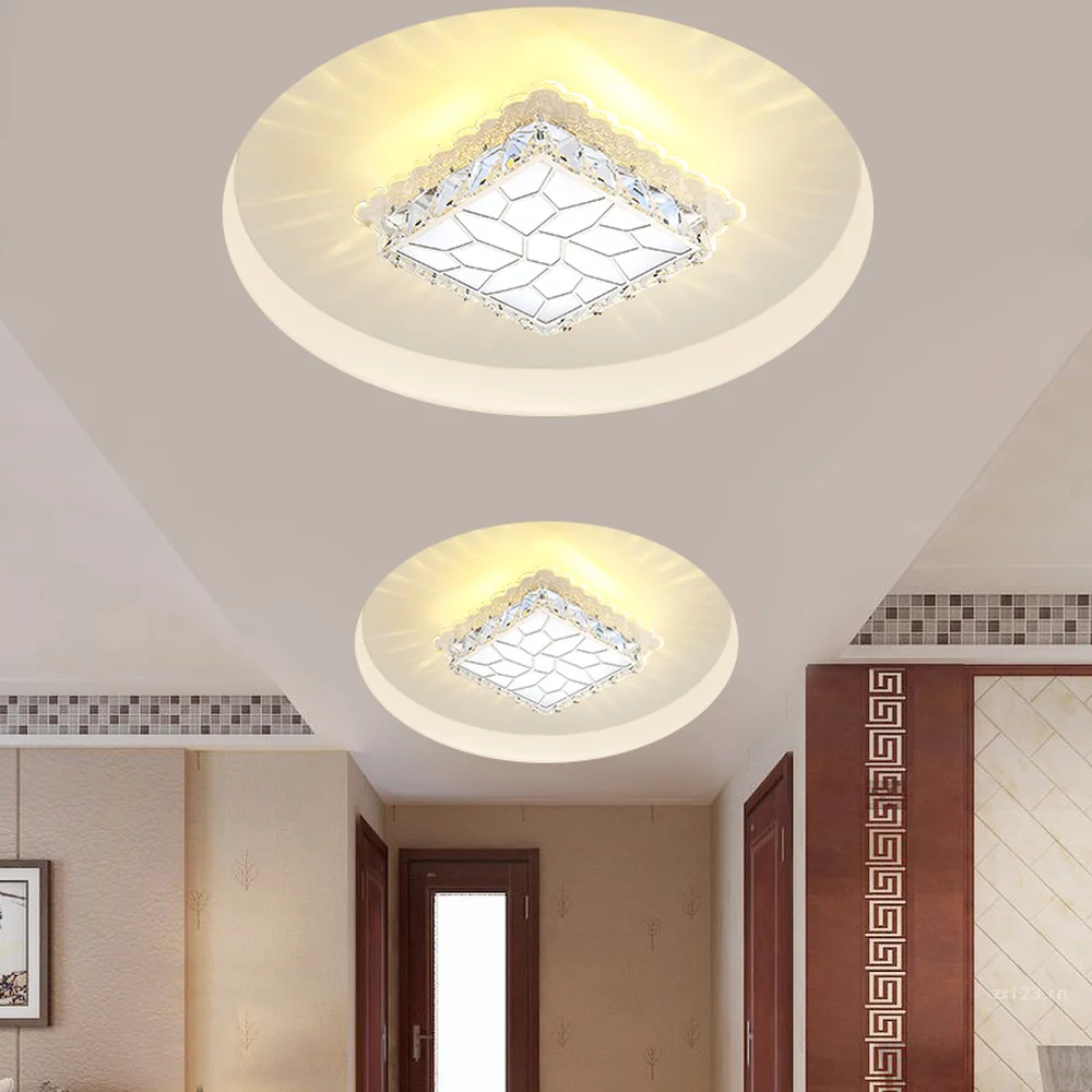 

Aisle light led crystal lantern walk-in lantern embedded ceiling lamp creative hall entrance lamp Xuan turn the lamp LM4131014