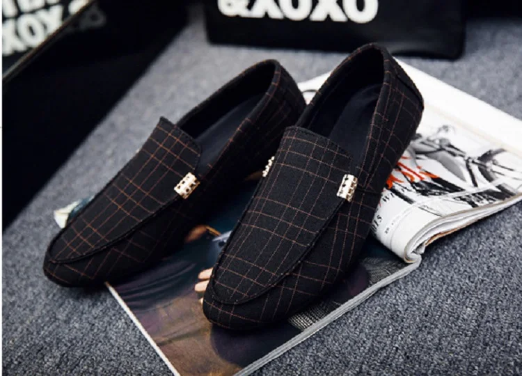 New Summer Man Casual Shoes Breathable Wear-resistant massage Canvas Fashion Solid Color Hard-Wearing Korean Flat Shoes Male (11)