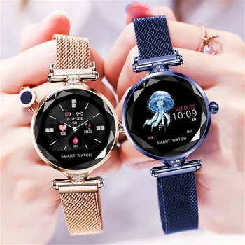 

OGEDA 2019 New Ladies Smart Watch 3D Fashion Tide Female Watch Sport Waterproof Heart Rate Sleep Monitoring Smart Watch Women