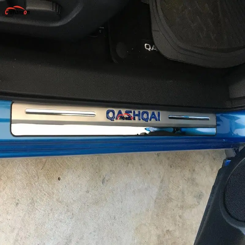 Автомобильные аксессуары для Nissan Qashqai дверной порог J11 накладка из нержавеющей