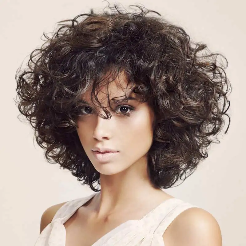 Female Wig Short Synthetic Wigs for Black Women Cheap Short Wigs Heat Resistant High Quality Synthetic Natural Hair Wig