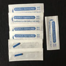 500 шт 18 Pin u-образные иглы для татуировки перманентный макияж бровей вышивка лезвия для 3D микроблейдинг ручная Татуировка ручка