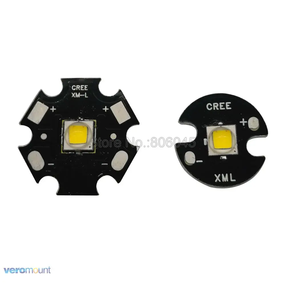 Cree XLamp XM L2 XML2 T6 10W Нейтральный белый 4500K высокомощный светодиодный излучатель для