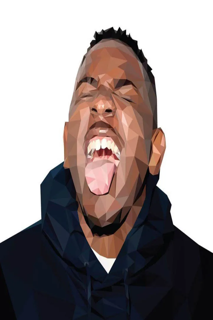 3516 Kendrick Lamar Rap Singer Super Star-Wall Sticker Art Poster For Home Decor Silk Canvas Painting | Дом и сад
