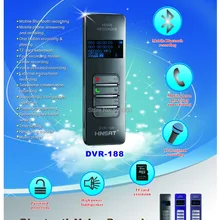 Профессиональный bluetooth мобильный телефон цифровой диктофон Hnsat DVR-188