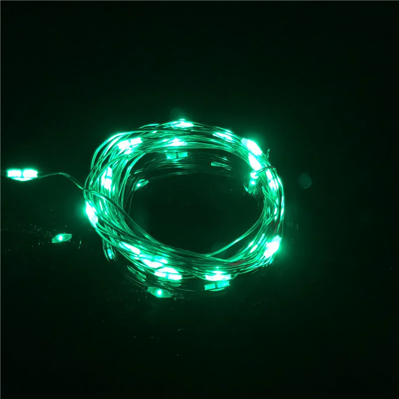 2M USB LED laso lehký vodotěsný LED měď drát laso svátek outdoorové víla světel pro vánoce večírek svatební dekorace
