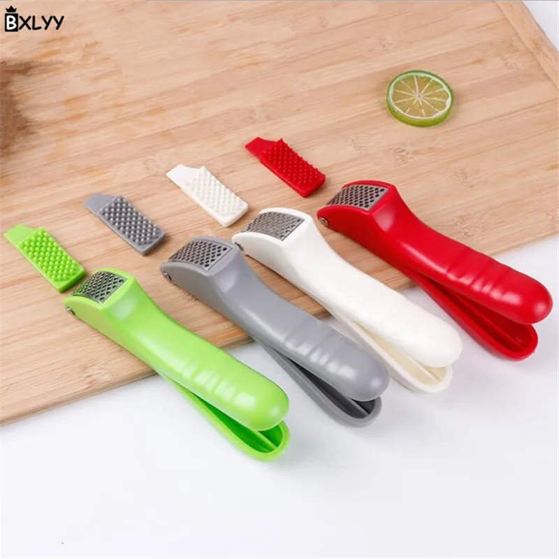 BXLYY Stainless Steel Manual Garlic Pressure Plastic Multi-function Grinding Ginger Kitchen Gadgets.8z | Дом и сад