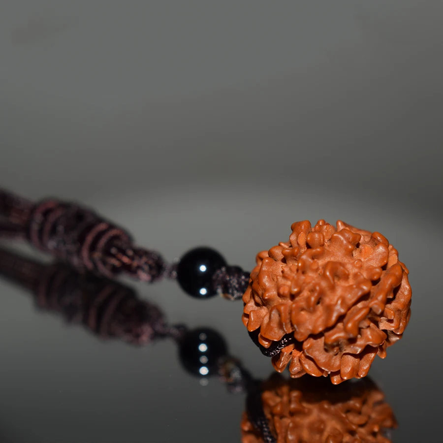 Хобборн классический непальский рудракша женское ожерелье из натурального бисера ручной работы для мужчин Будда медитация ожерелье s& Подвески очаровательные ювелирные изделия