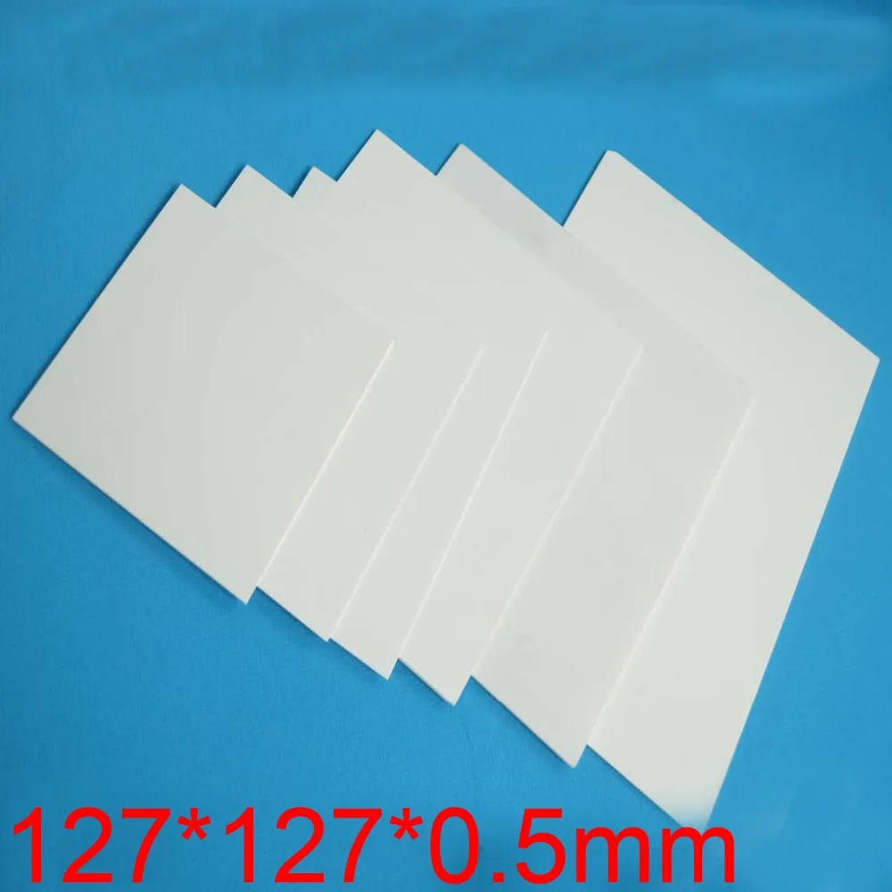 0.5mm thickness Alumina ceramic sheet aluminium oxide ceramic wafer borolon ceramic plate Heater