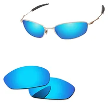 Поликарбонат-Голубой Зеркальный Сменный объектив для солнцезащитных очков в оправе UVA и UVB