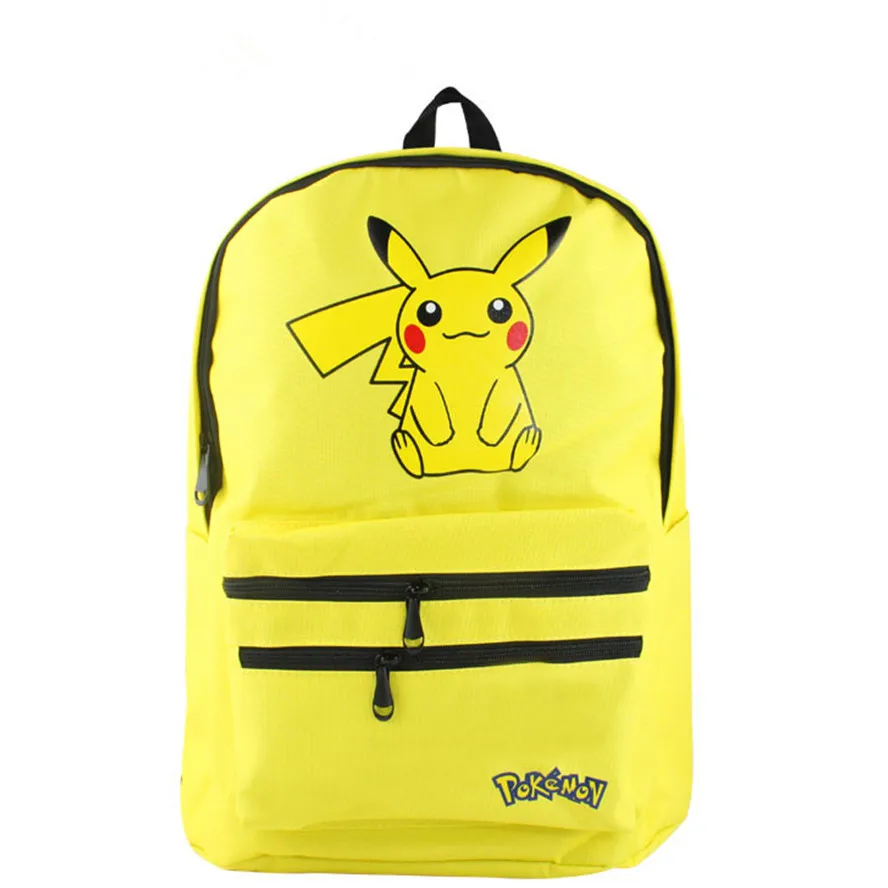 

Anime Pocket Monster Cosplay Pikachu  backpack student bag cartoon wild birthday gift