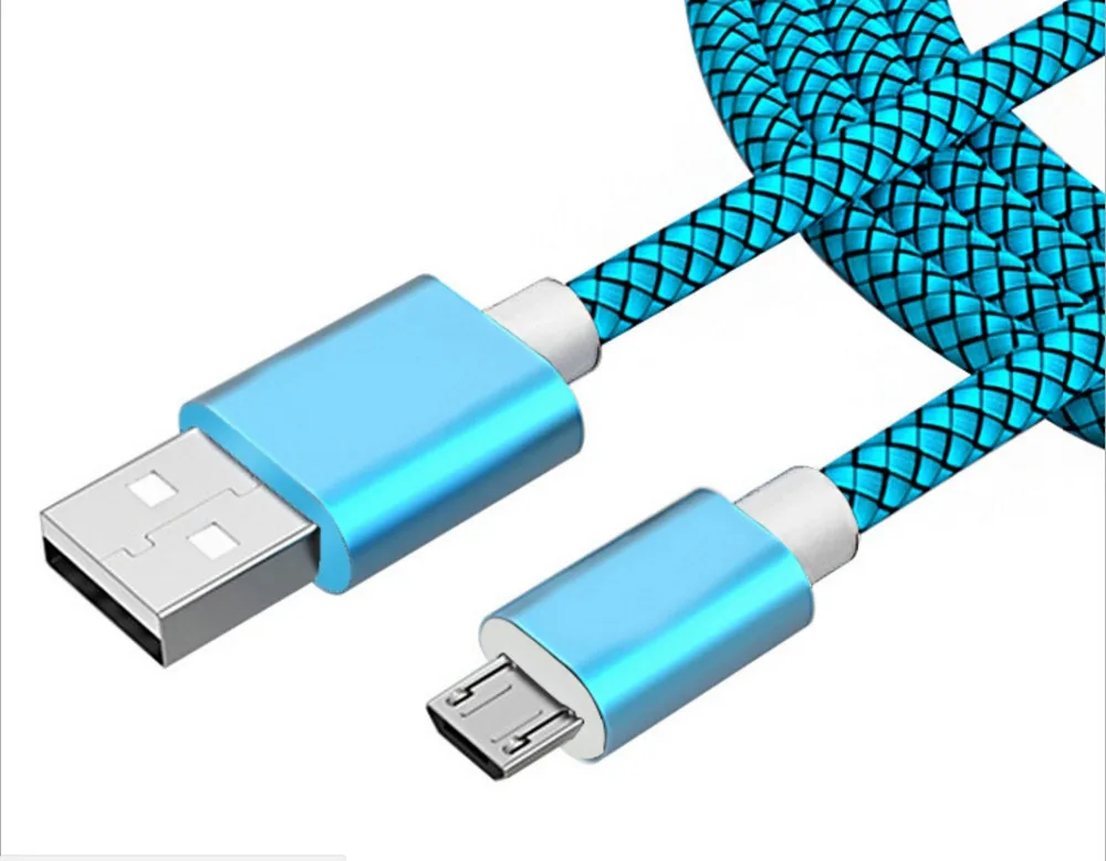 

Data line Android for fast charging line nylon braided L43
