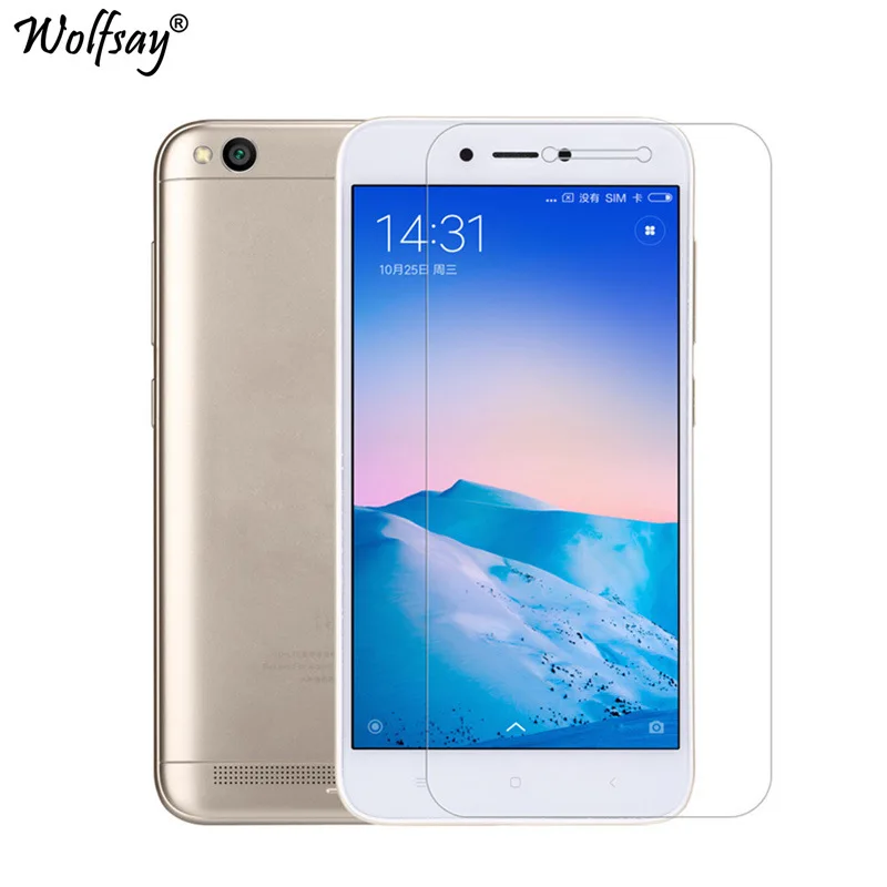 2 шт. закаленное стекло для Xiaomi Redmi 5A защита экрана тонкая защитная пленка 5 A|glass