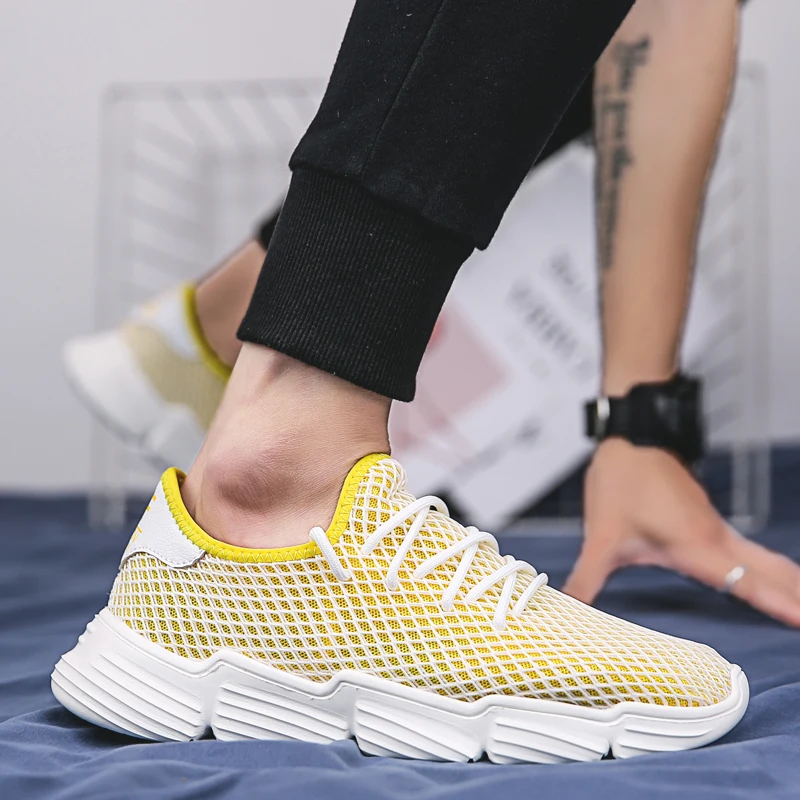 Новые релизы кроссовки для бега летние мужские из сетчатого материала Smith Boost на