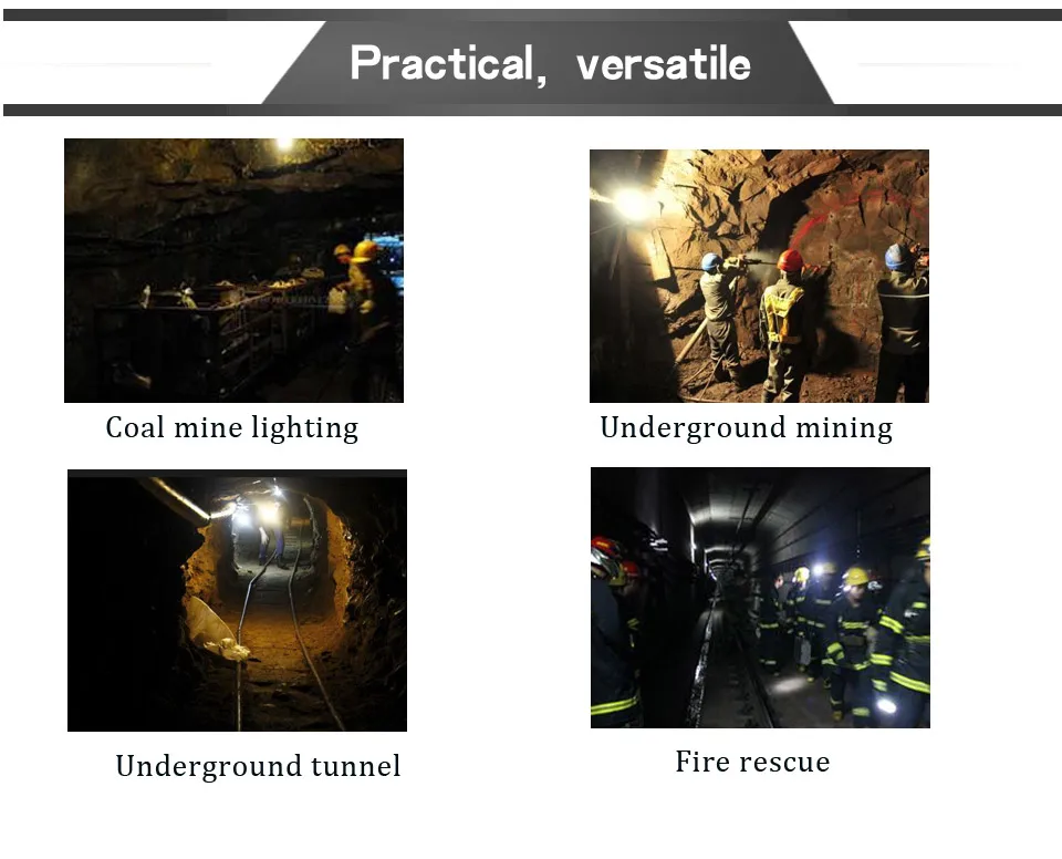 50 шт./лот Беспроводной светодиодный шахтерский фонарь KL3.0LM Водонепроницаемый шахтерский Налобный фонарик взрыв Rroof наголовная лампа