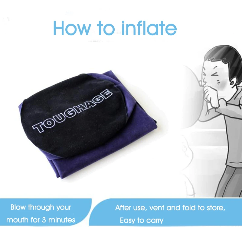 TOUGHAGE Inflatable Sex Pillow Versatility Adult Games Sex Furnitures PVC Cushion Toys For Couples Machines