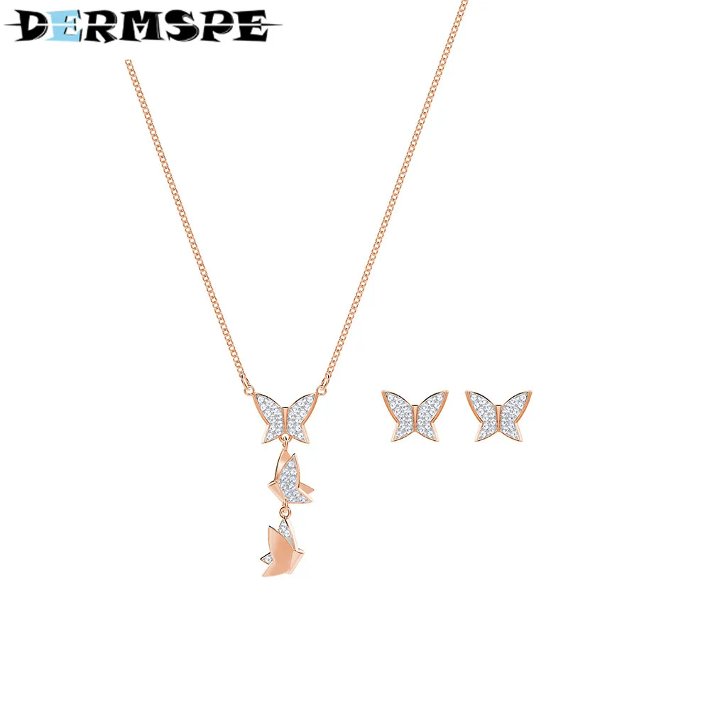 

DERMSPE 2018 New LILIA-Romantic Butterfly Necklace Set - Hundred Matching 5382365 Personalized Necklace