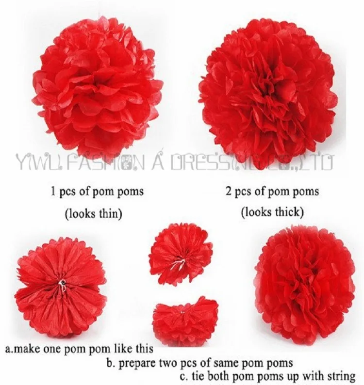 Tissue Paper Pompom Rose Baby Shower Wall Decoration 10inch 25cm 100pieces Lot Hanging Flowers Ball In Artificial Dried From Home Garden Tissue Paper Pompom Rose Baby Shower Wall Decoration 10inch 25cm 100pieces Lot Hanging Flowers Ball In Artificial Dried From Home Garden