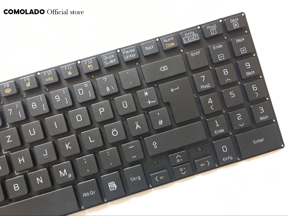 GR Germany keyboard for LG A530 A530-D A530-T A530-U P530  black without frame laptop keyboard GR layout (2)
