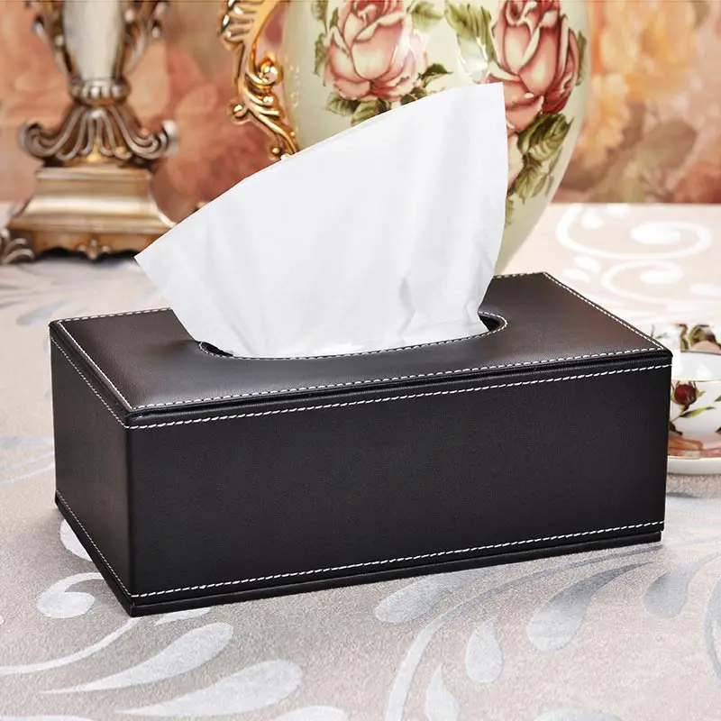 Living Room Cases leather tissue box napkin holder home office car living room cases Living Room Cases leather tissue box napkin holder home office car living room cases