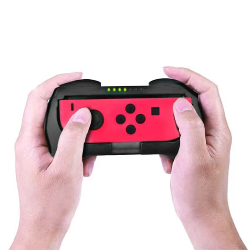 ДЛЯ NS Joy-Con рукоятка 1 компл. Левый+ правый ABS рукоятка подставка держатель просто вставить для переключатель shand контроллер Joy-Con