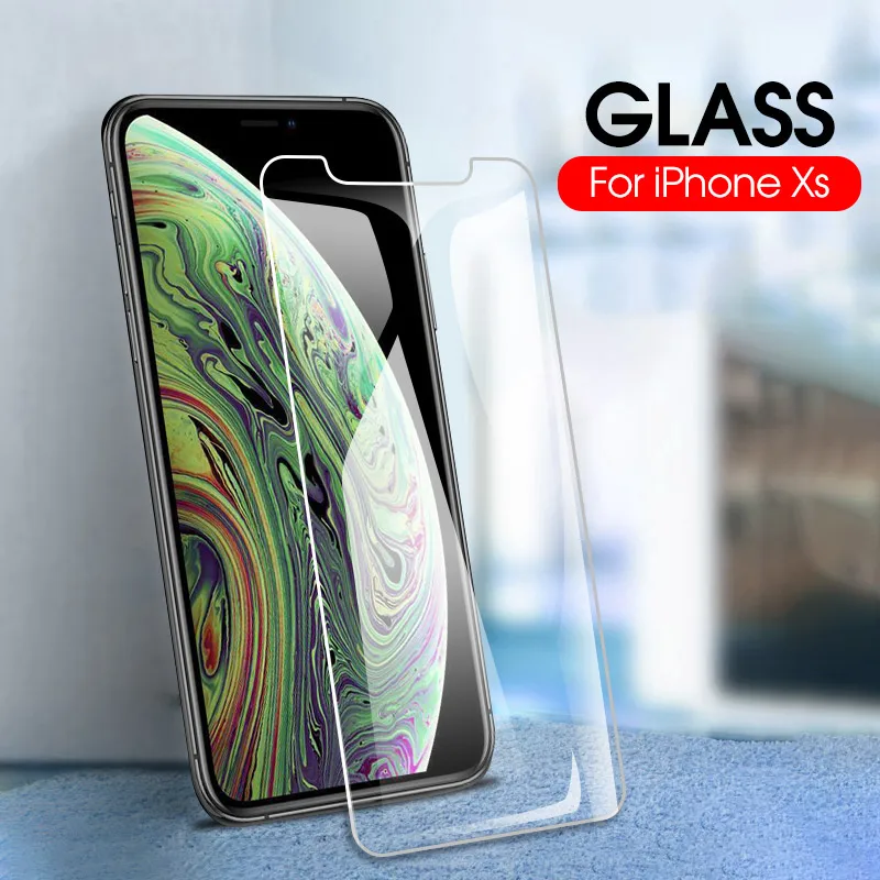

Protective Glass For iPhone XR X XS 8 Plus Glass Full Cover For iPhone Xs Max For iPhone 8Plus Screen Protector Tempered Glass