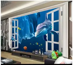 3d обои 3d фрески обои для стен 3 d обои 3 d подводный мир ТВ установка стены обои настенные для гостиной home decor