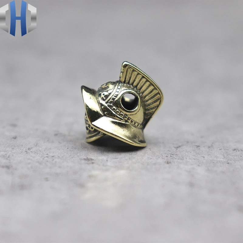 Нож самурайский из чистой меди подвеска латунный нож для шлема сделай сам