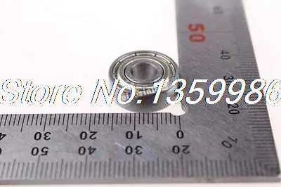 

10pcs 6mm x 17mm x 6mm 606 Shielded Miniature Deep Groove Radial Ball Bearing
