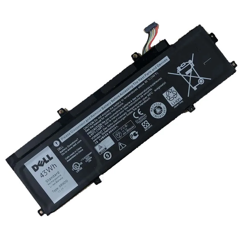 11.1V 3280mAh 36.4Wh 5R9DD XKPD0 Original Laptop Battery For DELL Chromebook 11 3120 P22T built-in Tablet