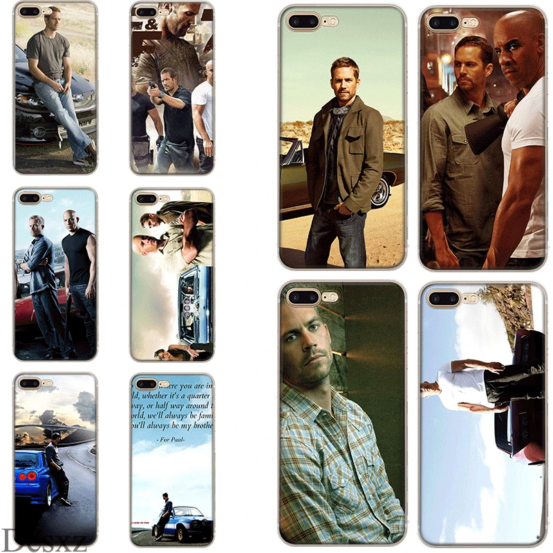 Чехол для телефона Paul Walker Fast Furious iPhone 5 5S SE 6 6s 7 8 Plus X XS XR Max|Чехлы-накладки| |