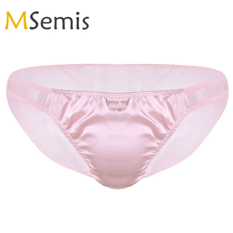 mens shiny swimwear
